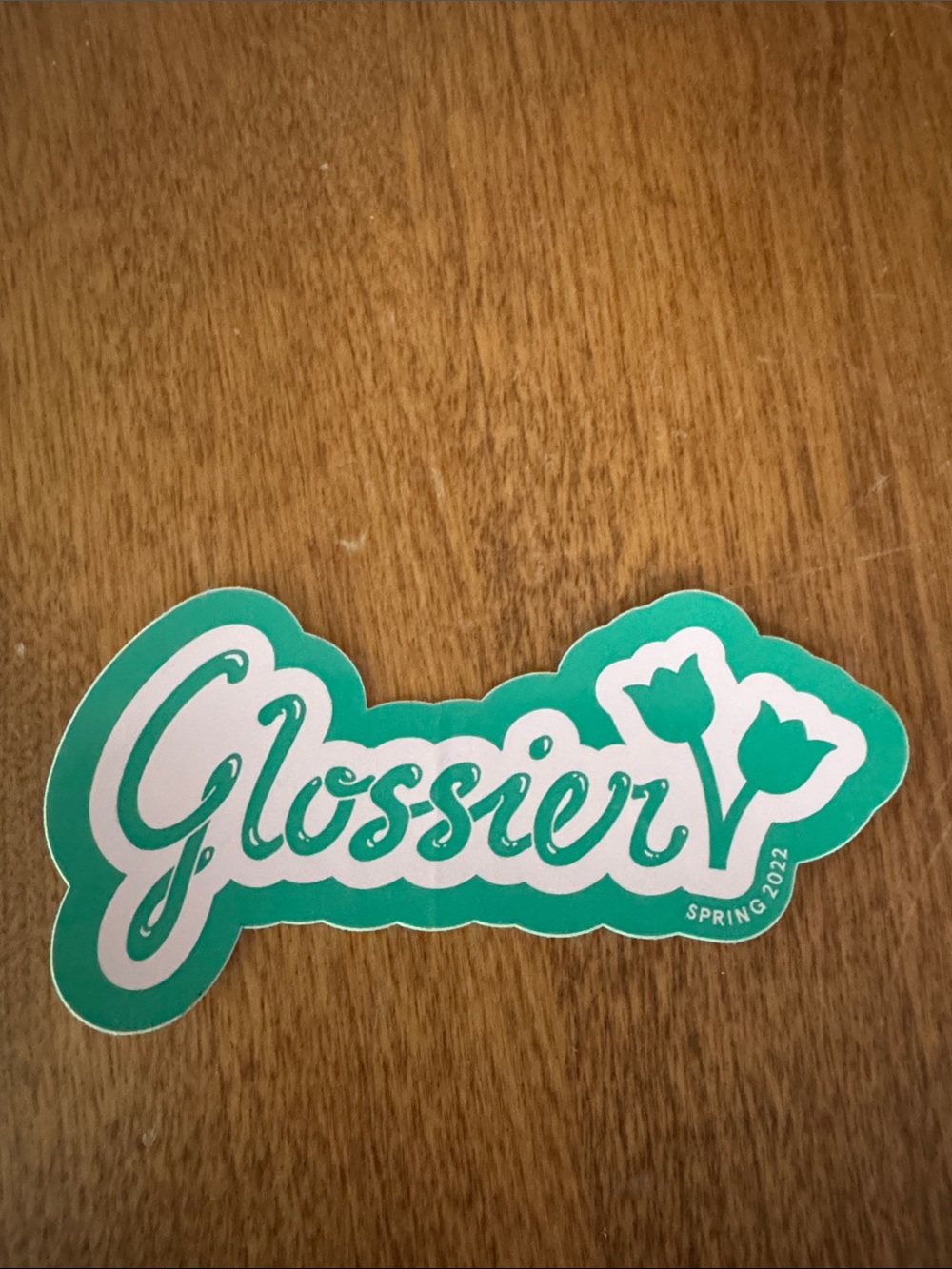 Glossier Summer 2022 sticker